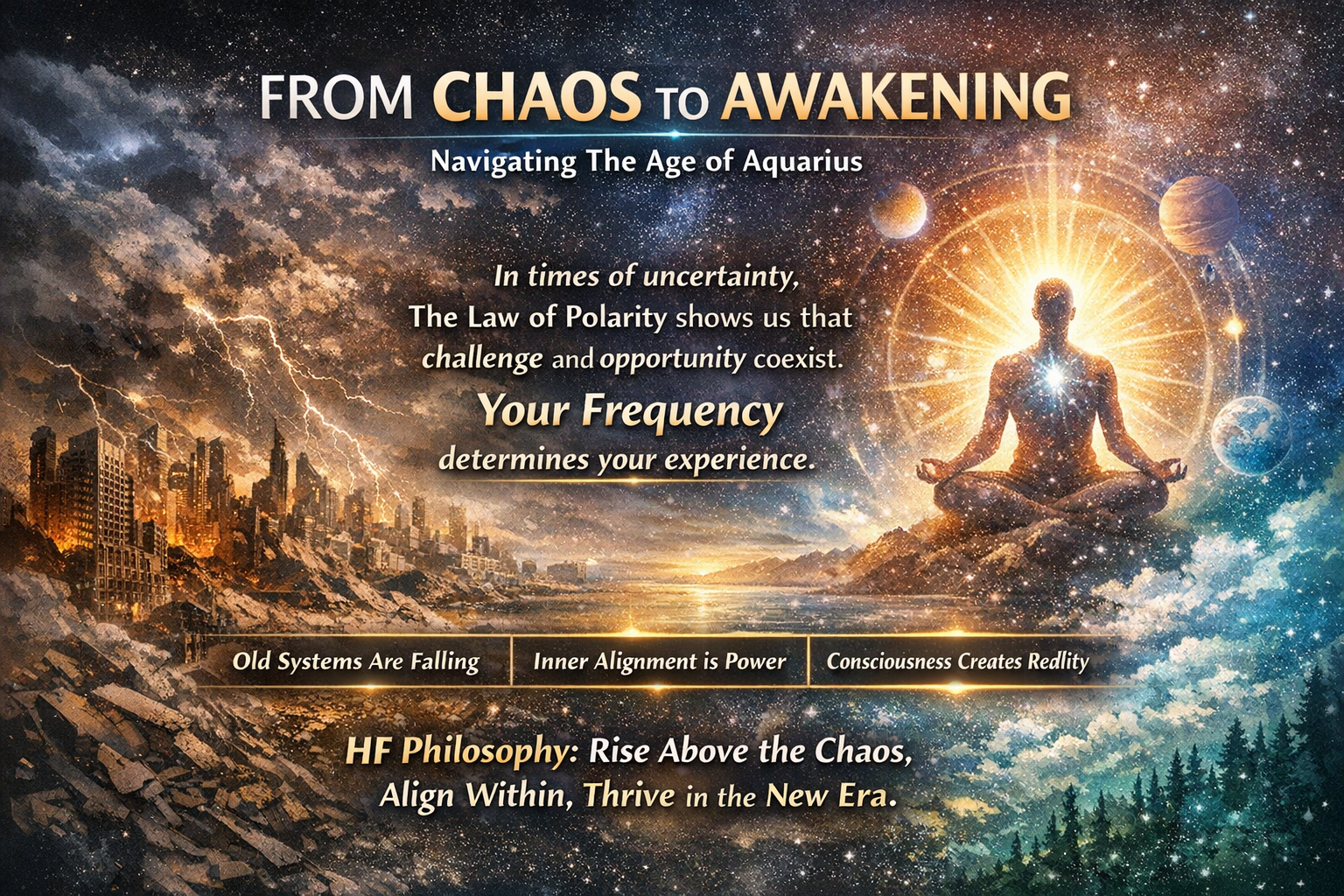 Chaos, Consciousness, and the Call to Rise
